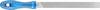 PFERD TOOLS 11271258 Saw file round edges Flat-blunt cut 2 incl. ergonomics file handle universal for sharpening Length 250 mm 1 pc(s)