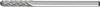 PFERD TOOLS 21205183 Burr Carbide metal Roller Length 43 mm Product size (Ø) 3 mm Working length 13 mm Shank diameter 3 mm 1-piece