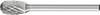 PFERD TOOLS 21235083 Burr Carbide metal Droplet Length 40 mm Product size (Ø) 6 mm Working length 10 mm Shank diameter 3 mm 1-piece