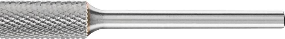 A metallic tool with a knurled handle and cylindrical shaft, suitable for precision machining or drilling.