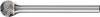 PFERD TOOLS 21213073 Burr Carbide metal Sphere 6 mm Length 35 mm Product size (Ø) 6 mm Working length 5 mm Shank diameter 3 mm 1-piece