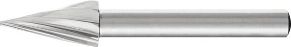 PFERD TOOLS 22423316 Burr HSS Pointed cone  Length 60 mm Product size (Ø) 10 mm Working length 20 mm Shank diameter 6 mm 1-piece