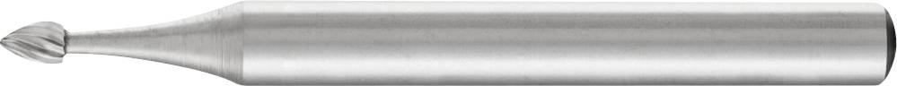 PFERD TOOLS 22230556 Burr HSS Droplet Length 60 mm Product size (Ø) 3 mm Working length 4.5 mm Shank diameter 6 mm 1-pie-0