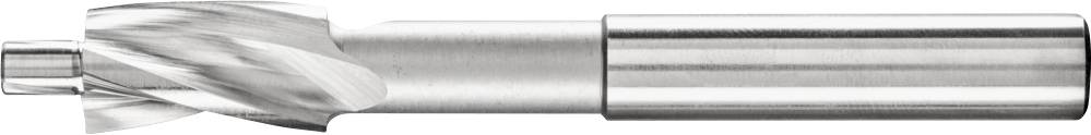 Metal milling cutters with spiral-shaped cutting edges and a cylindrical shank, used in metalworking for precision milling.