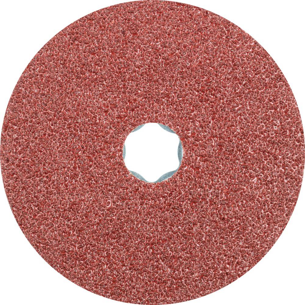 PFERD TOOLS 64190002 COMBIKLICK corundum fiber disc Ø 115 mm A 24 for universal applications Diameter 115 mm