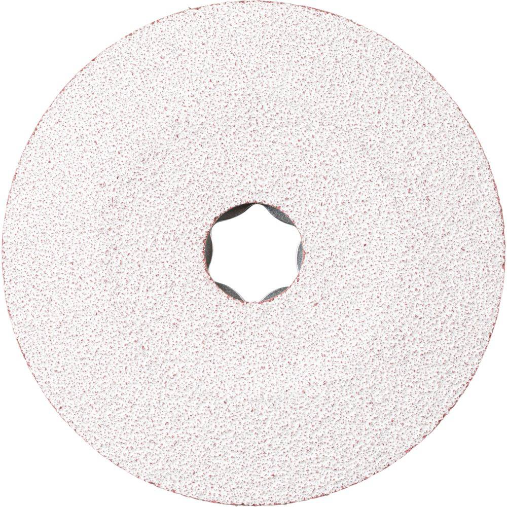 PFERD TOOLS 64194006 COMBIKLICK ceramic grain fiber disc Ø 115 mm CO-ALU 60 for soft non-ferrous metals Diameter 115 mm-0
