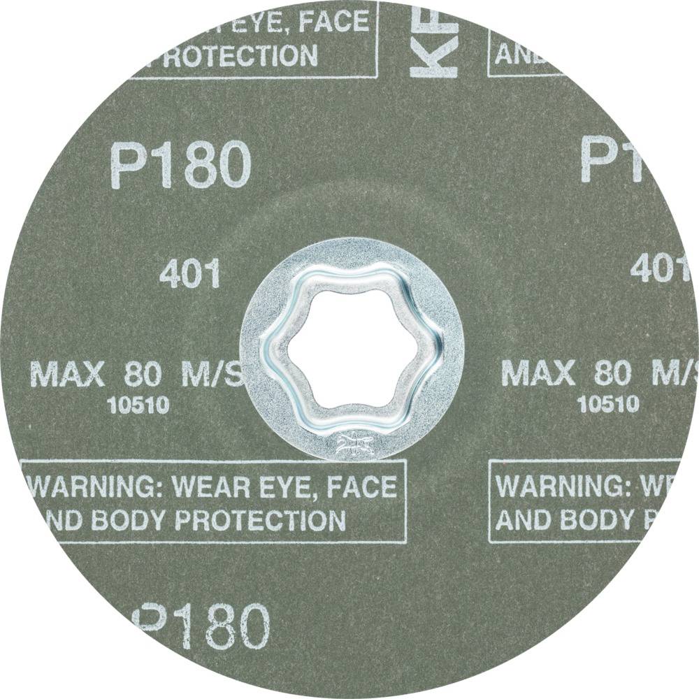 PFERD TOOLS 64191118 COMBIKLICK corundum fiber disc Ø 125 mm A-COOL 180 for stainless steel Diameter 125 mm-1