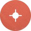 PFERD TOOLS 64142111 Corundum fiber disc Ø 115 mm A-COOL 220 for cool grinding on stainless steel Diameter 115 mm