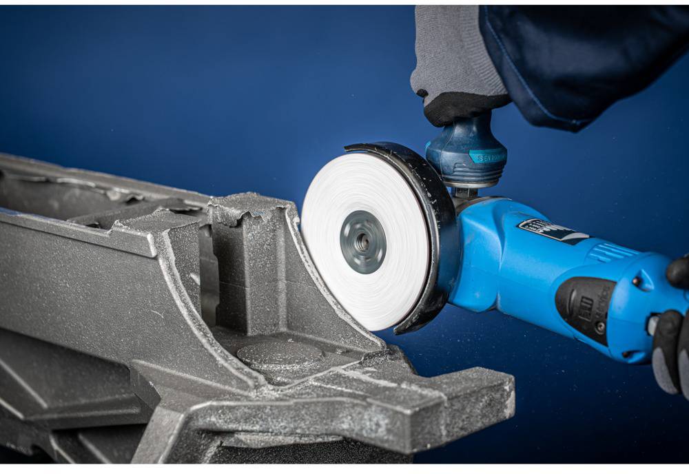 PFERD TOOLS 64281260 Ceramic grain fiber disc Ø 125 mm CO-ALU 60 for soft non-ferrous metals Diameter 125 mm-3