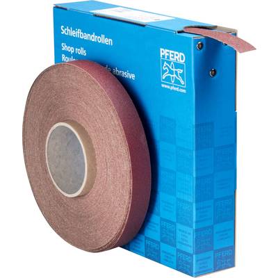 PFERD SBR 25 A 100 45016010 Sandpaper roll  Grit size 100  (L x W) 50 m x 25 mm 1 pc(s)