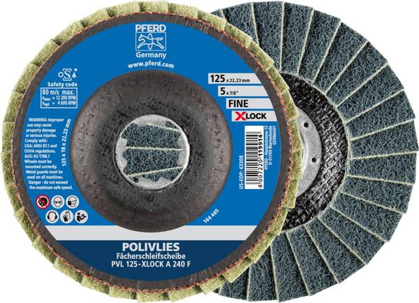 PFERD TOOLS 44694213 Flap wheel Diameter 125 mm    5 pc(s)