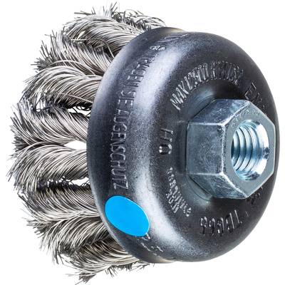 PFERD COMBITWIST pot brush popper TBG Ø 65mm M14 stainless steel wire-Ø 0.35 for angle grinder  43305043 1 pc(s)