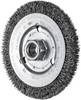 PFERD TOOLS Round brush uncoated RBU Ø 125 x 12 mm M14 steel wire Ø 0.30 for angle grinder POS RBU 12512/M14 ST 0,30 43502301 1 pc(s)