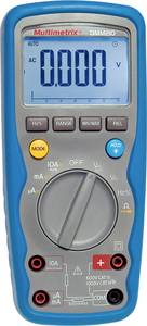 Multimetrix DMM 210 Handheld multimeter  Digital Waterproof (IP67) CAT III 1000 V, CAT IV 600 V Display (counts): 6000