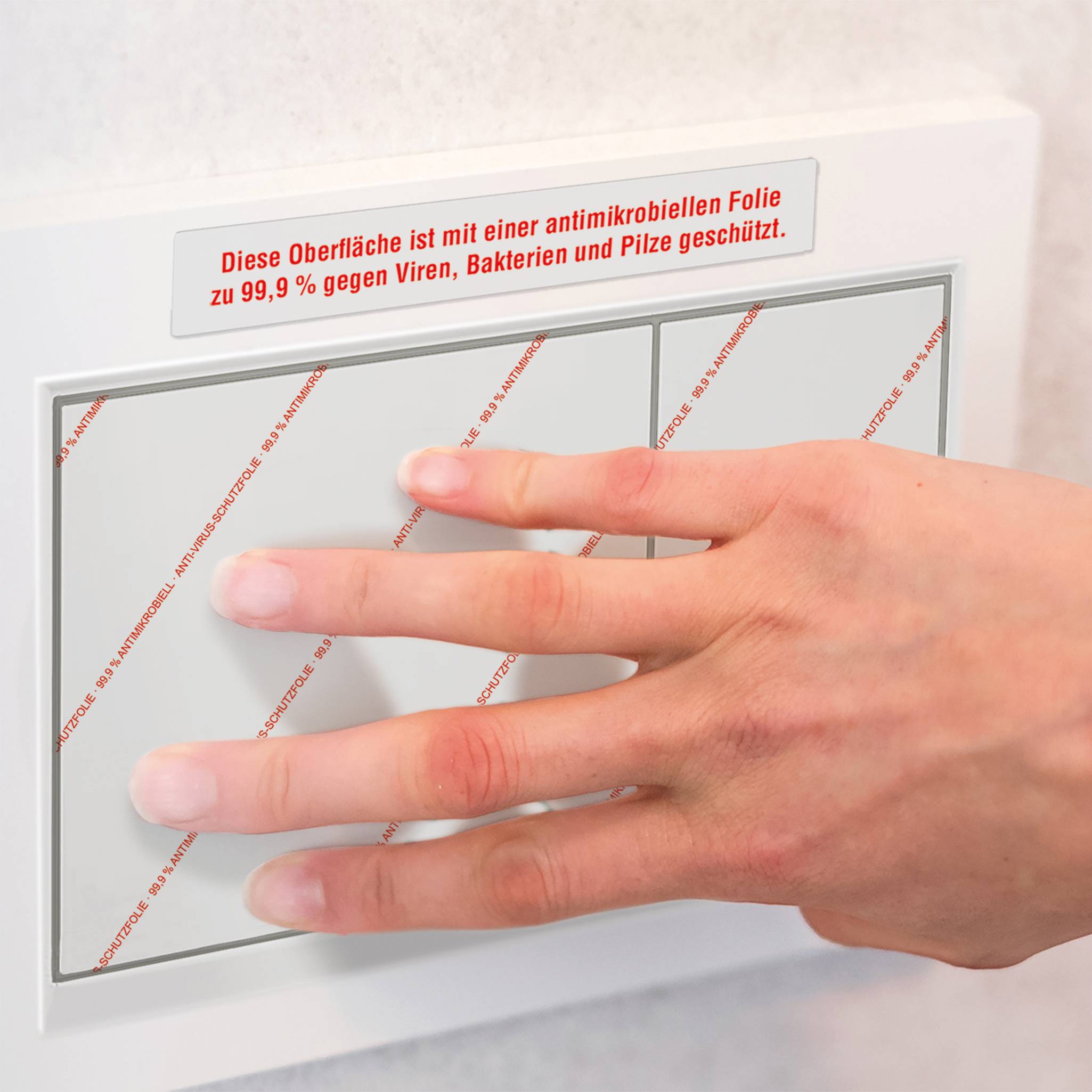 Avery-Zweckform L8013-10 Anti-bacterial labels 105 x 148 mm Transparent 40 pc(s)-4