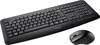 Sygonix Connect SC-KMC-300 Radio Keyboard and mouse set Numeric keypad German, QWERTZ Black
