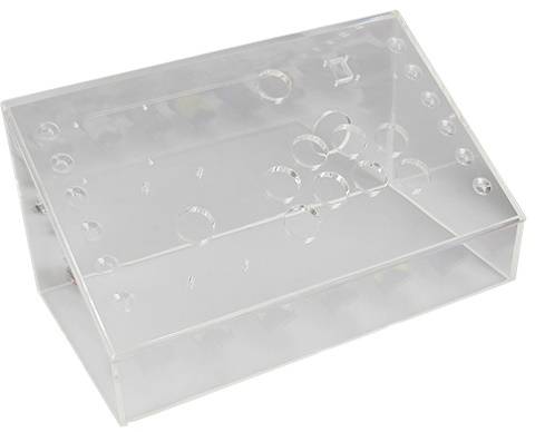 Joy-it SBC housing Compatible with (development kits): Raspberry Pi® Acrylic glass (clear)