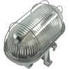 REV Ovalleuchte Kunstst.LED 7W gr Wet room light LED (monochrome) E-27 7 W Warm white Grey