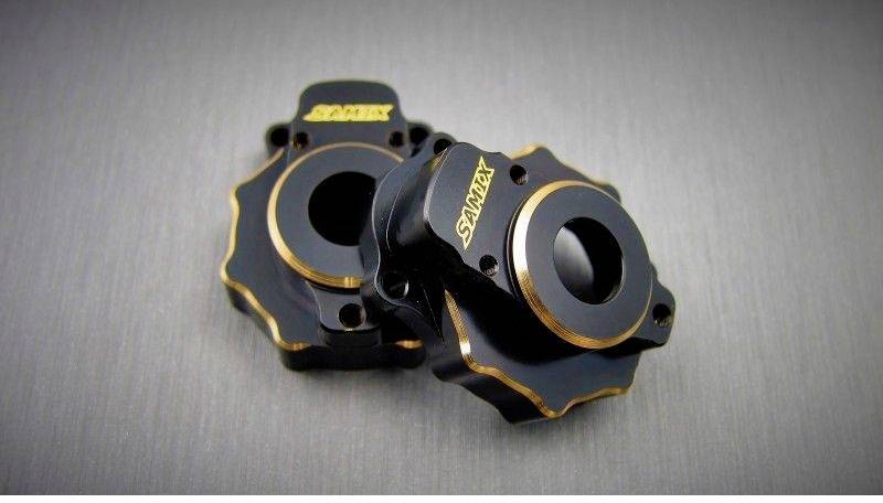Image of Samix SAM-trx4-4013 Tuning SAMIX TRX-4 brass portal knuckle cover SAMtrx4-4013