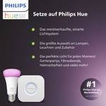 Philips Hue White & Col AMB. Apear wall light round stainless steel 1200lm