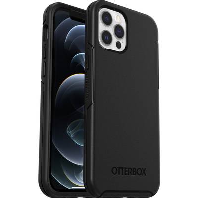 Otterbox Symmetry Back cover Apple iPhone 12, iPhone 12 Pro Black MagSafe compatibility, Shockproof