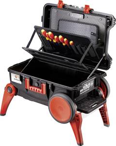 Wiha  44129 Electrical contractor, Trades person, Professionals, VDE Tool box (empty) 1-piece (L x W x H) 680 x 336 x 497 mm