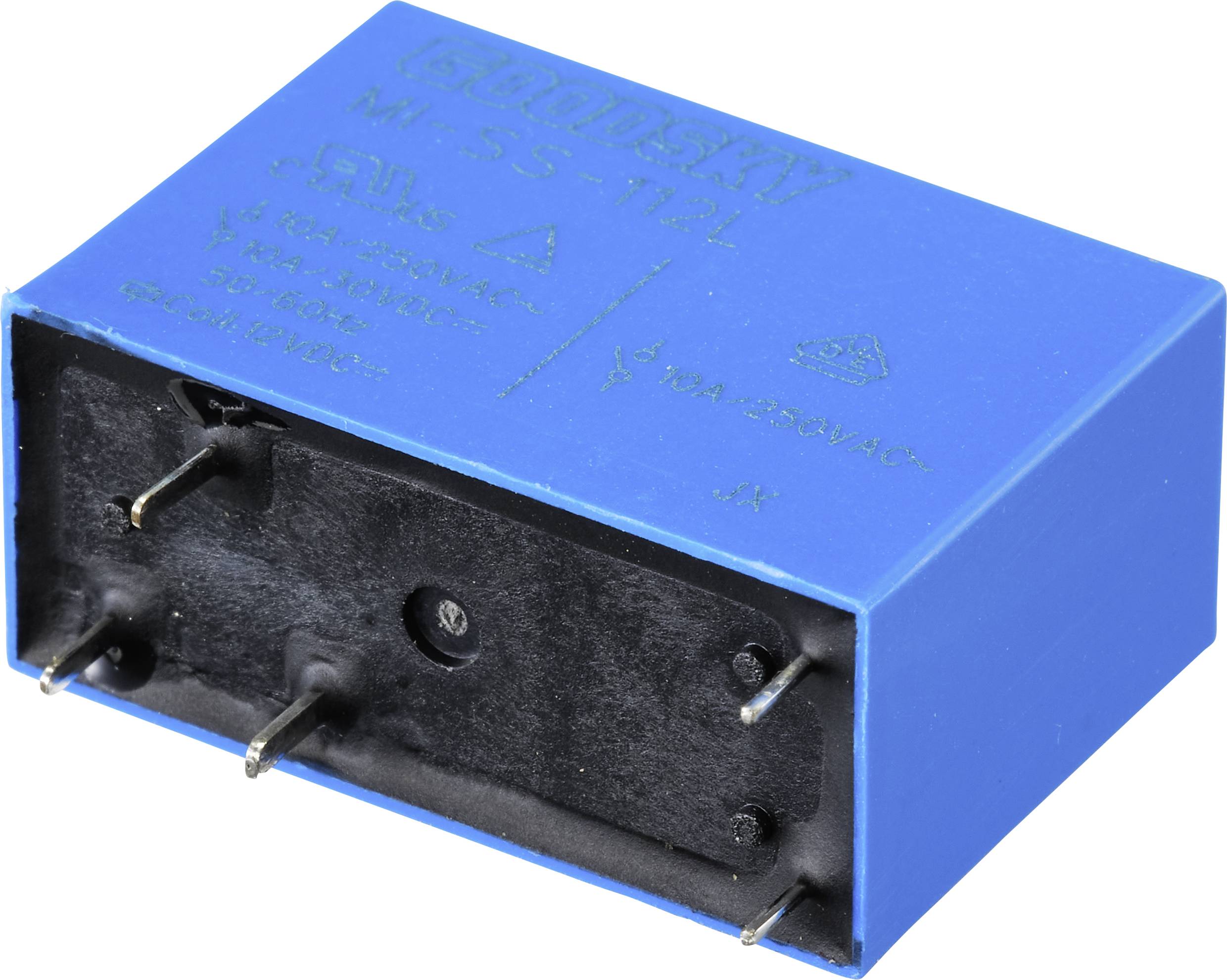 GoodSky MISS112L PCB relay 12 V DC 10 A 1 changeover 1 pc(s) Tube