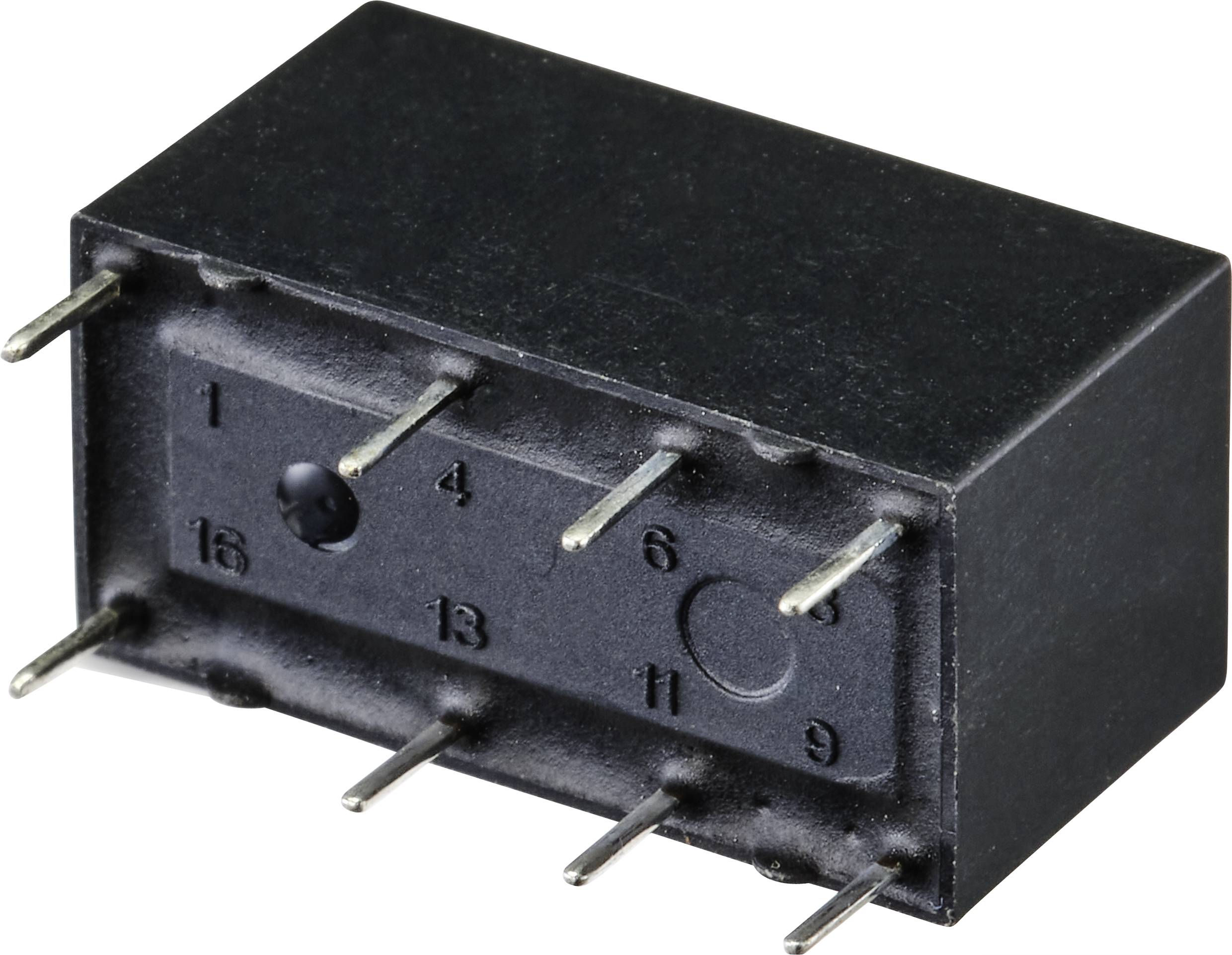 GoodSky GSSH205T PCB relay 5 V DC 2 A 2 changeovers 1 pc(s) Tube