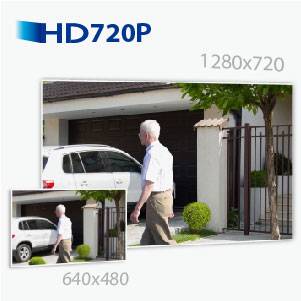 EDIMAX Netzwerkkamera IC-9110W V2 Wi-Fi IP CCTV camera 1280 x 720 p-17