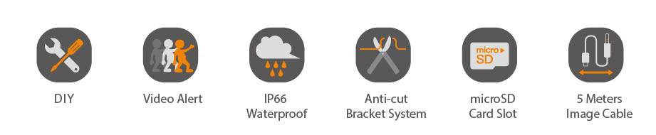 EDIMAX Netzwerkkamera IC-9110W V2 Wi-Fi IP CCTV camera 1280 x 720 p-19