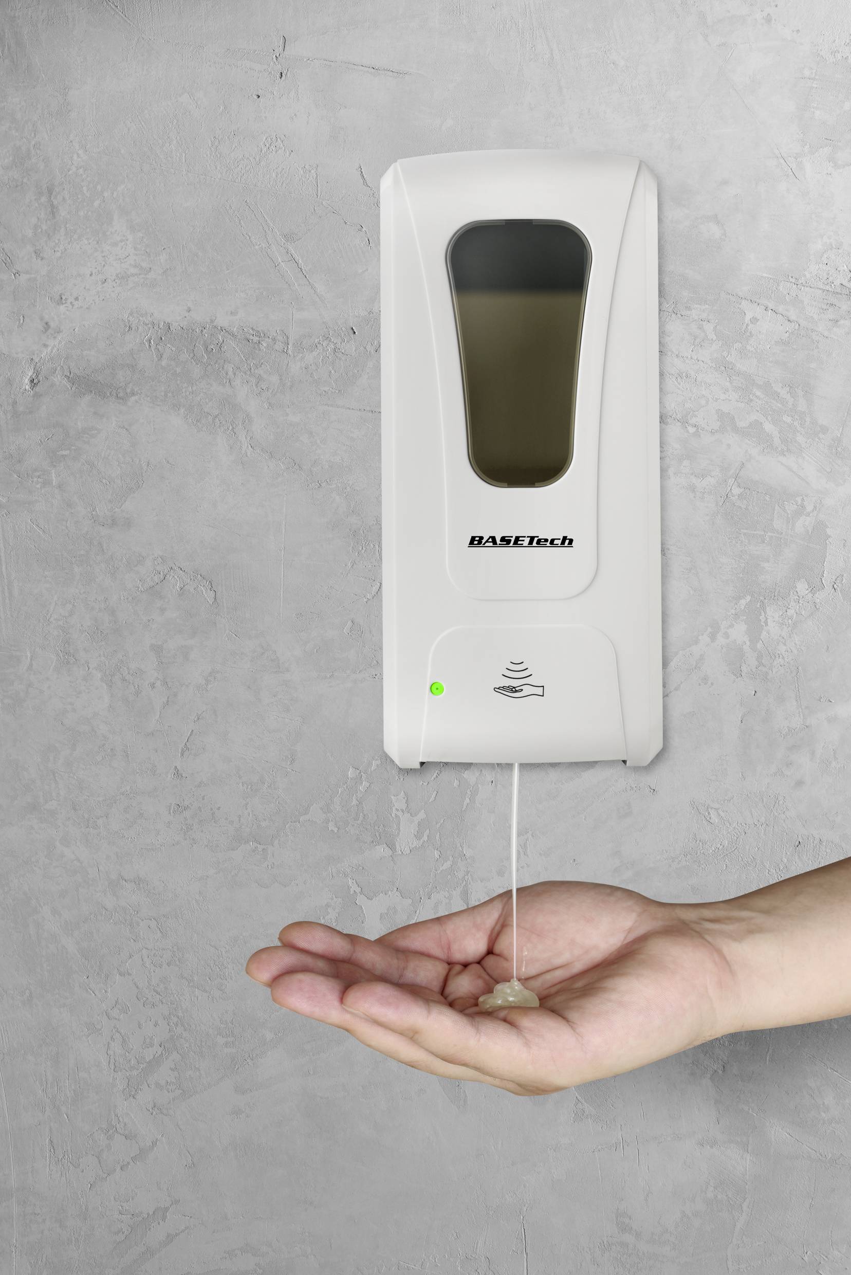 Basetech BT-2347764 Soap dispenser 1000 ml White-4