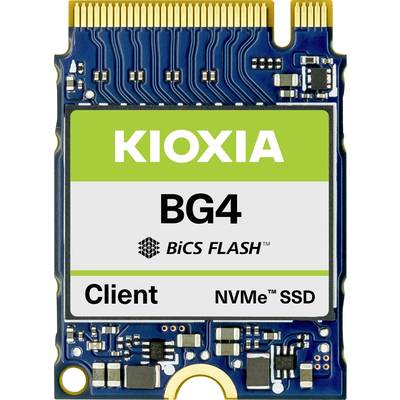 Kioxia BG4 256 GB Internal M.2 PCIe NVMe SSD 2230 M.2 NVMe PCIe 3.0 x4 Bulk KBG40ZNS256G