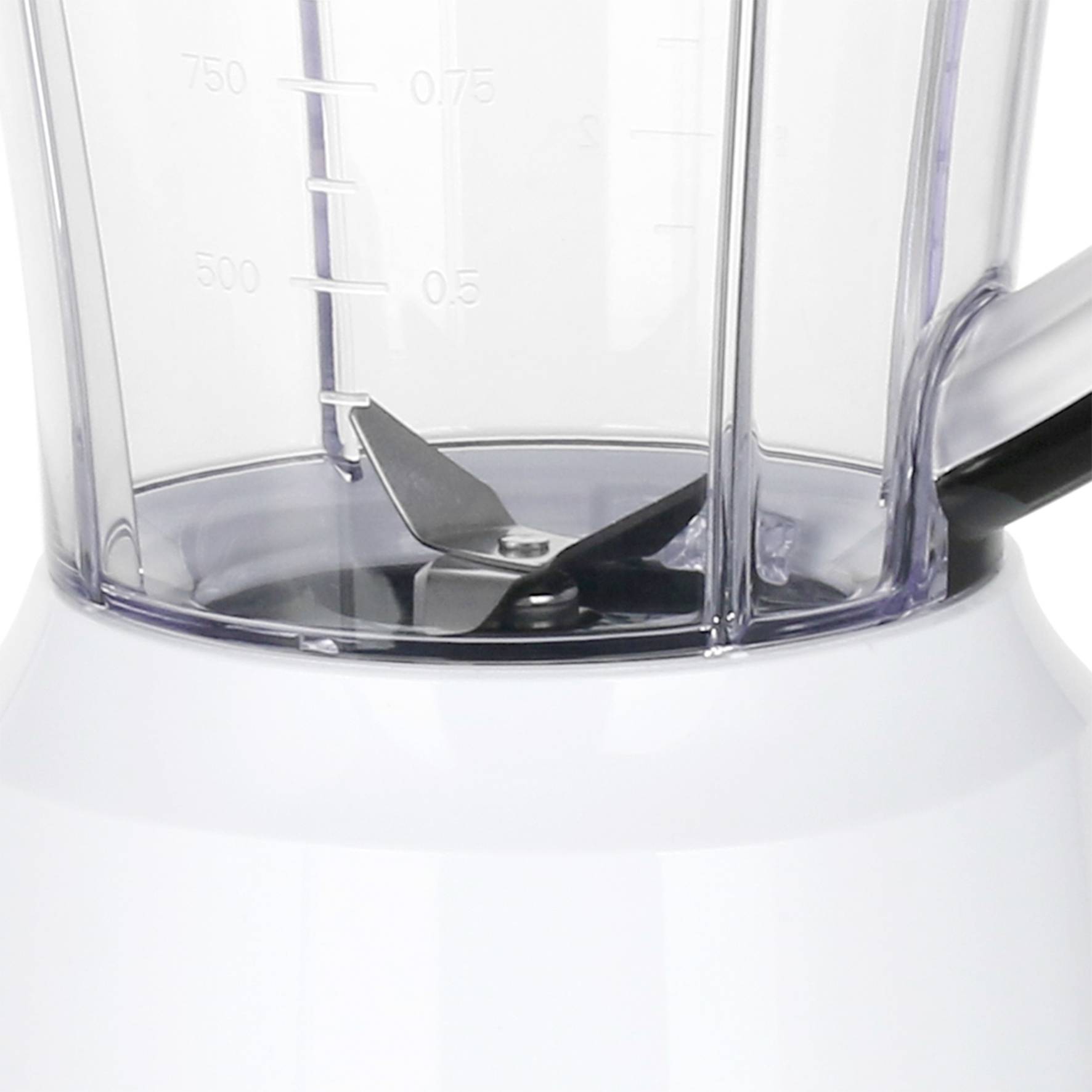 EMERIO BL-124816 Blender 500 W White, Black-1
