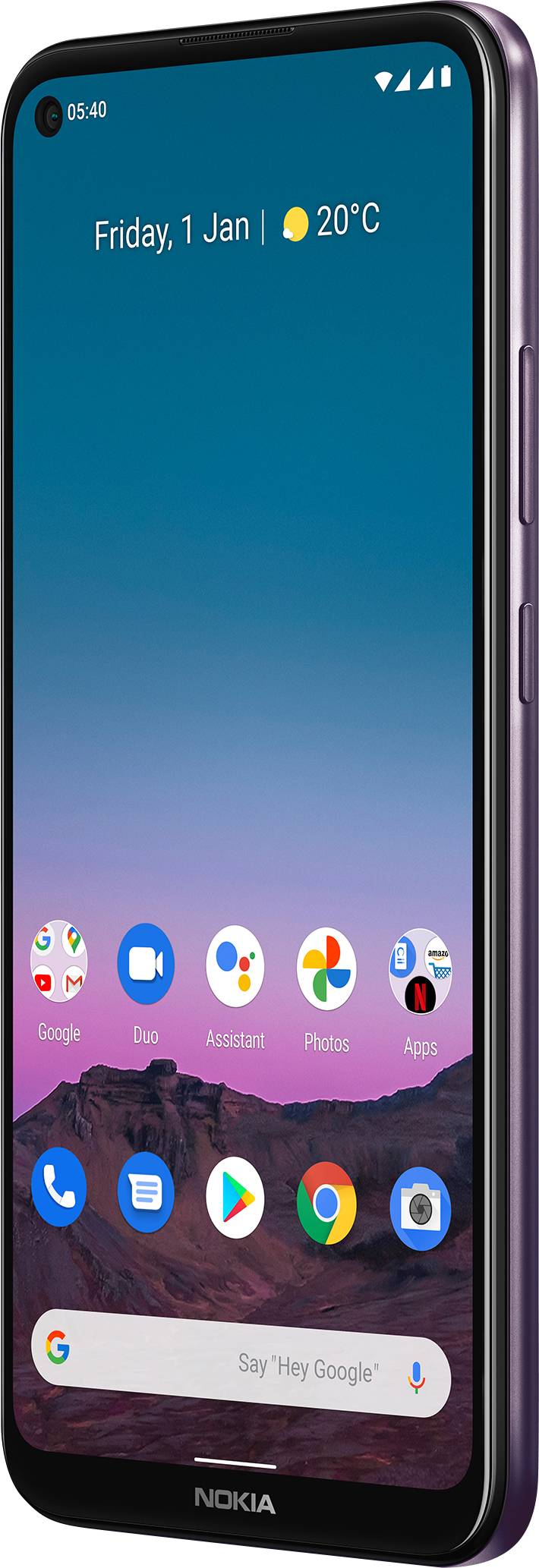 Nokia 5.4 128 GB Purple 16.2 cm (6.39 inch) Smartphone-1