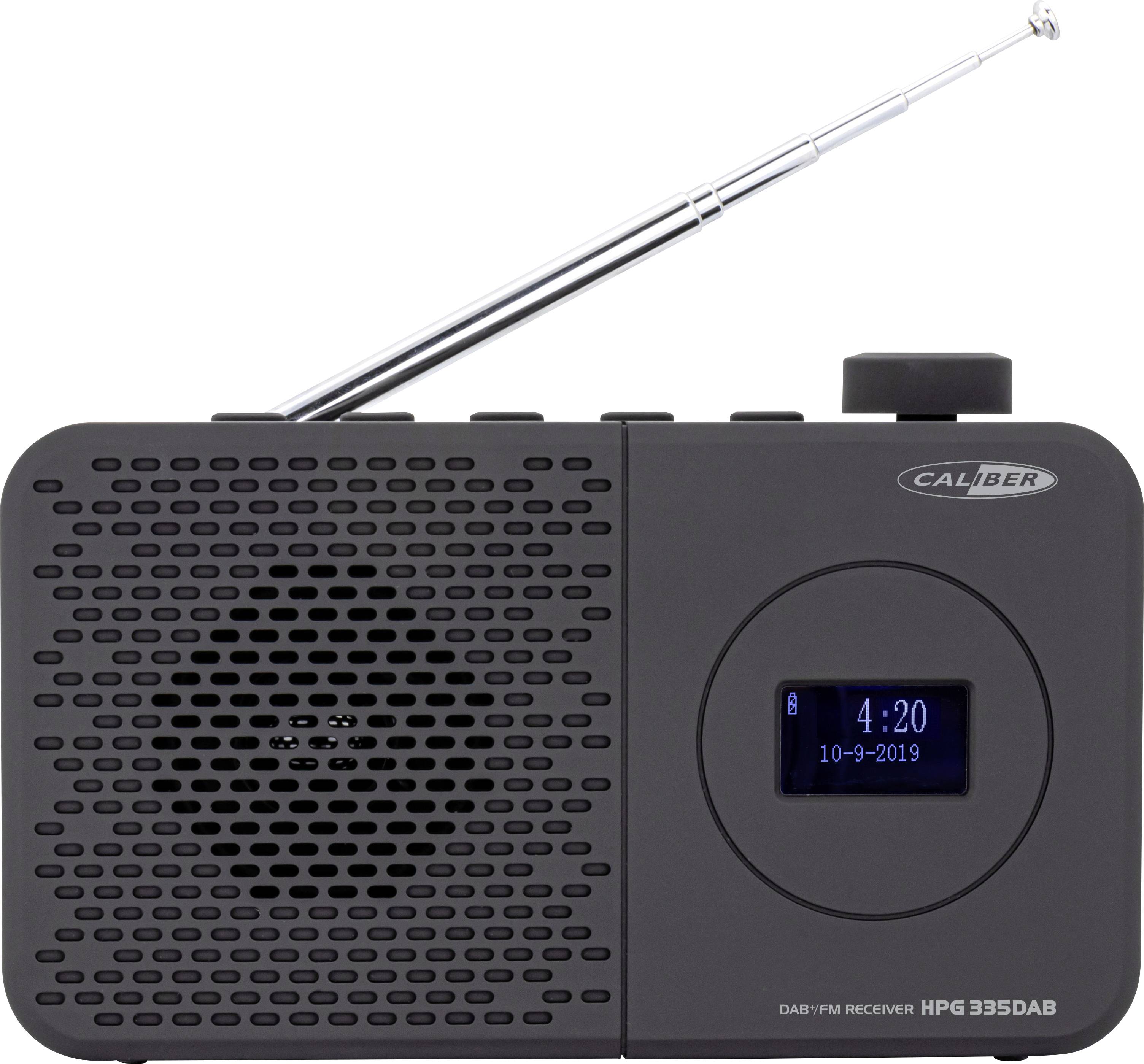 bekken Zuidelijk vacuüm Caliber HPG335DAB Portable radio FM, DAB+ FM, DAB+ Black | Conrad.com
