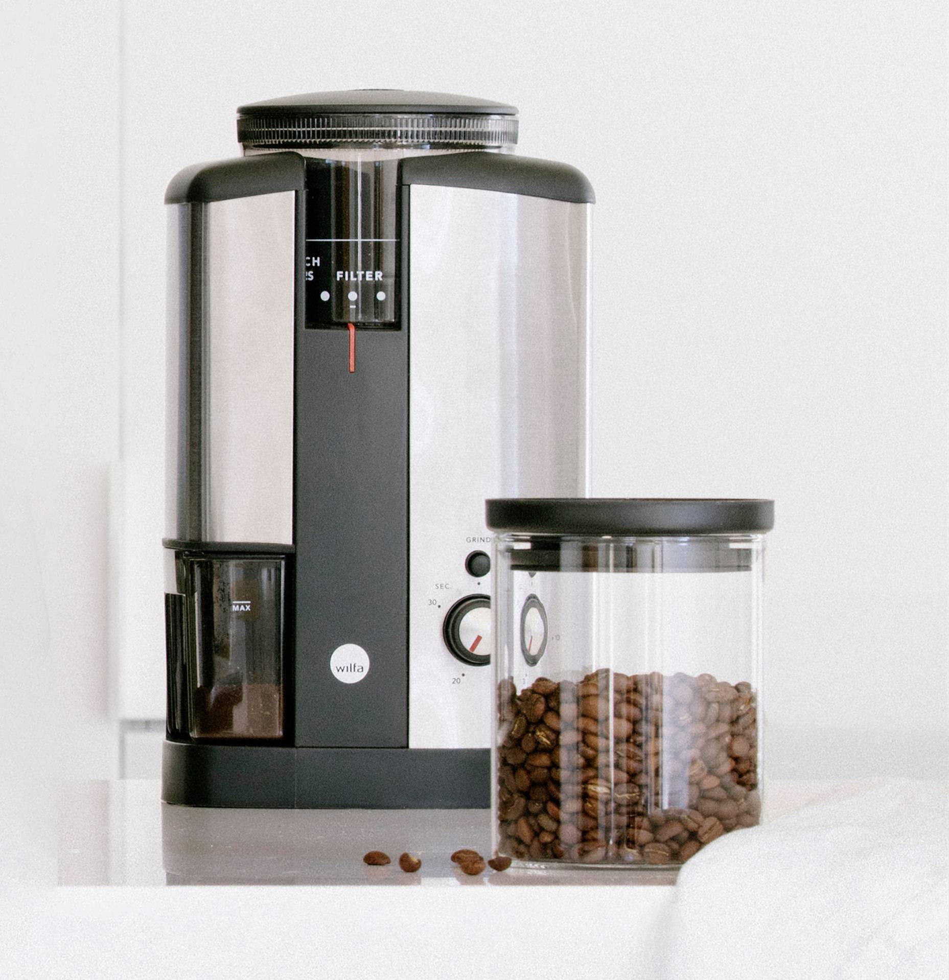 Wilfa WSCG-2 605768 Bean grinder Silver | Conrad.com