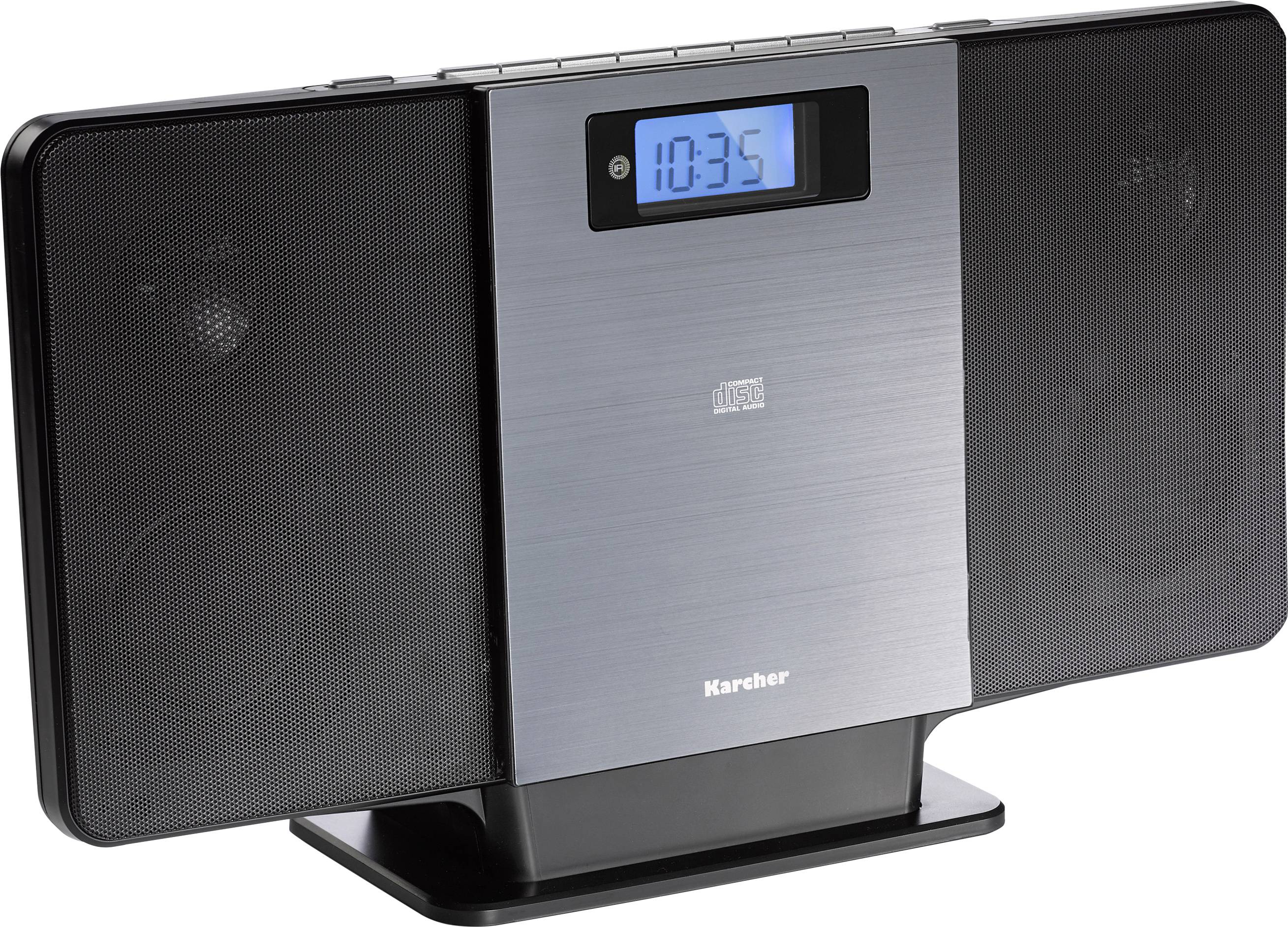 Karcher;MC 6518;Audio system;Bluetooth, CD, USB, 2 x 3 W;Black-2