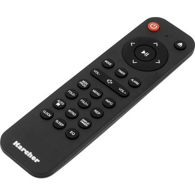 Karcher RA 2060D-B Radio base component DAB+, FM DAB+, FM, Bluetooth, CD Black-3