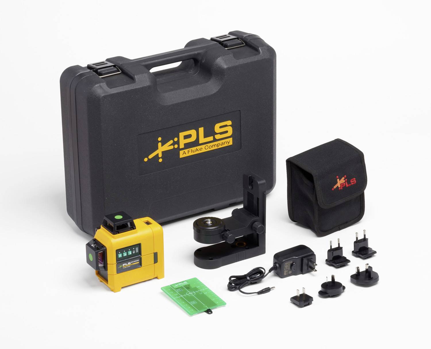 Fluke PLS 3X360G KIT Multi-line laser Range (max.): 50 m-2