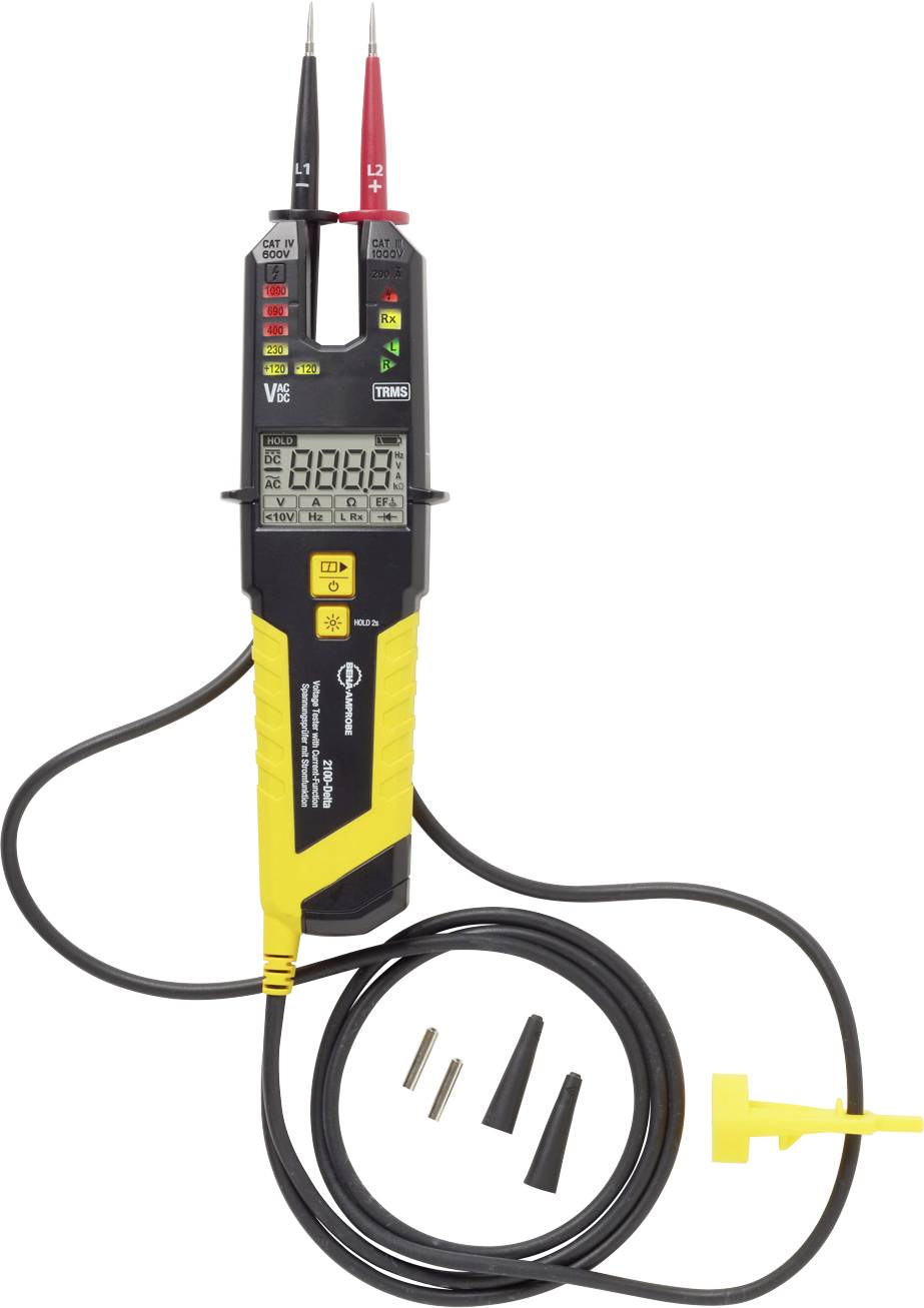 Beha Amprobe 2100-DELTA+ Two-pole voltage tester CAT III 1000 V, CAT IV 600 V