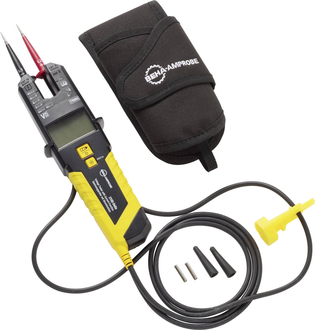 Beha Amprobe 2100-DELTA+ Two-pole voltage tester CAT III 1000 V, CAT IV 600 V