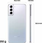 Samsung Galaxy S21+ 5G smartphone, Phantom Silver