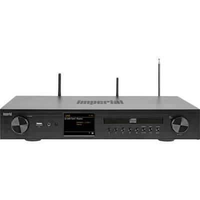 Imperial DABMAN i550CD Network stereo receiver 2x42 W Black Bluetooth®, DAB+, Internet radio , USB, Wi-Fi