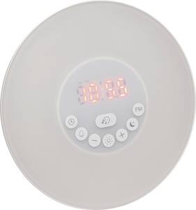 TFA Dostmann  60.2019.02  Quartz  Alarm clock  White