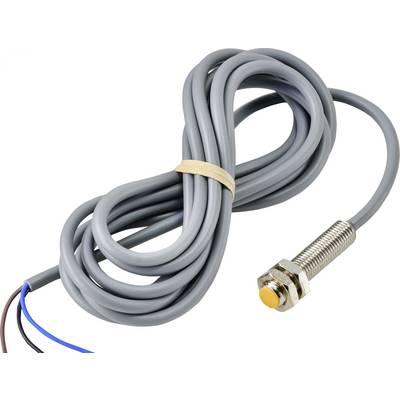 Grey cable with a cylindrical sensor attached at one end. The sensor has a golden tip. Cable is coiled.