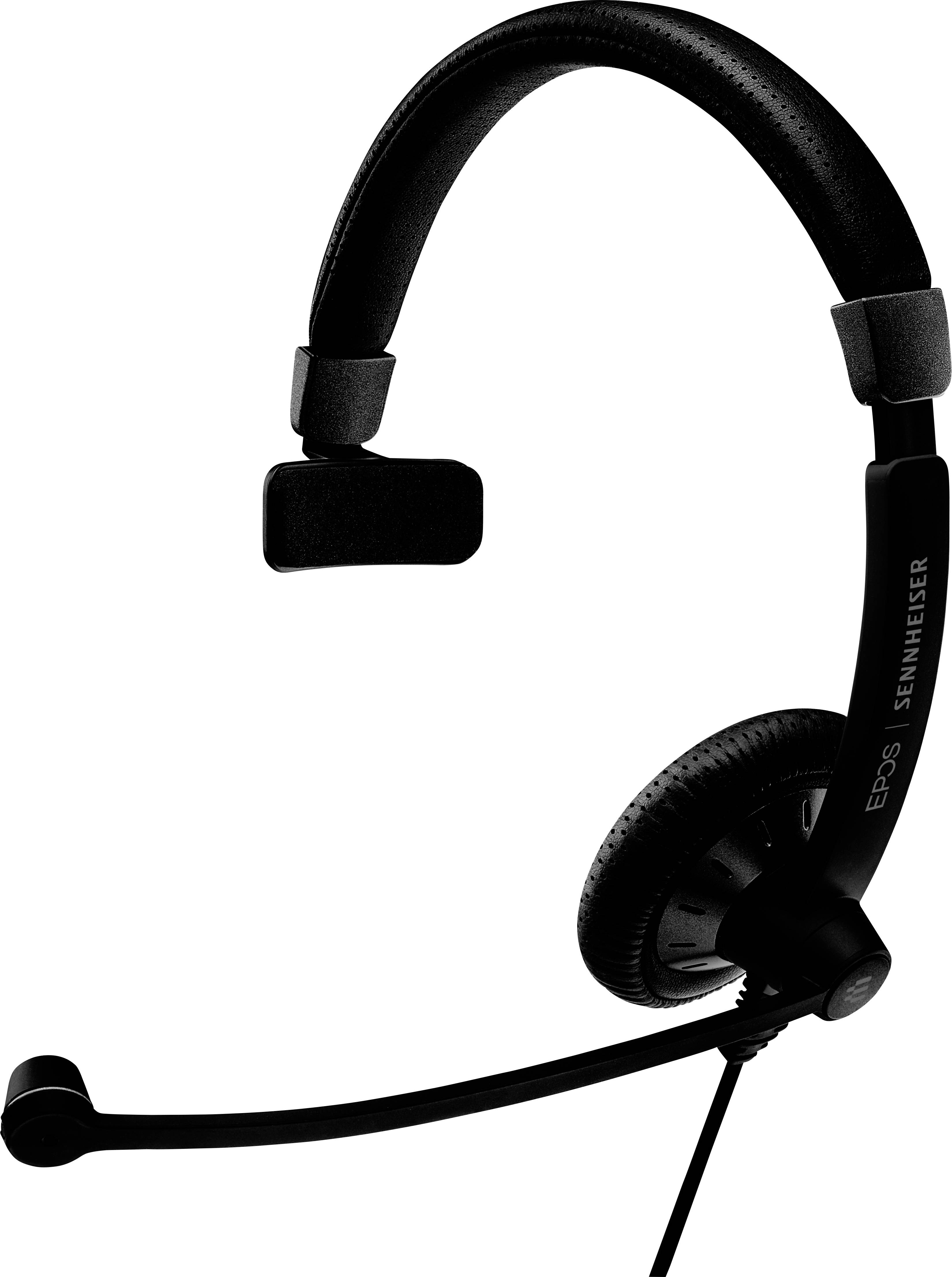 Image of EPOS SC 45 USB MS Phone On-ear headset Corded (1075100) Mono Black Noise cancelling Volume control, Microphone mute