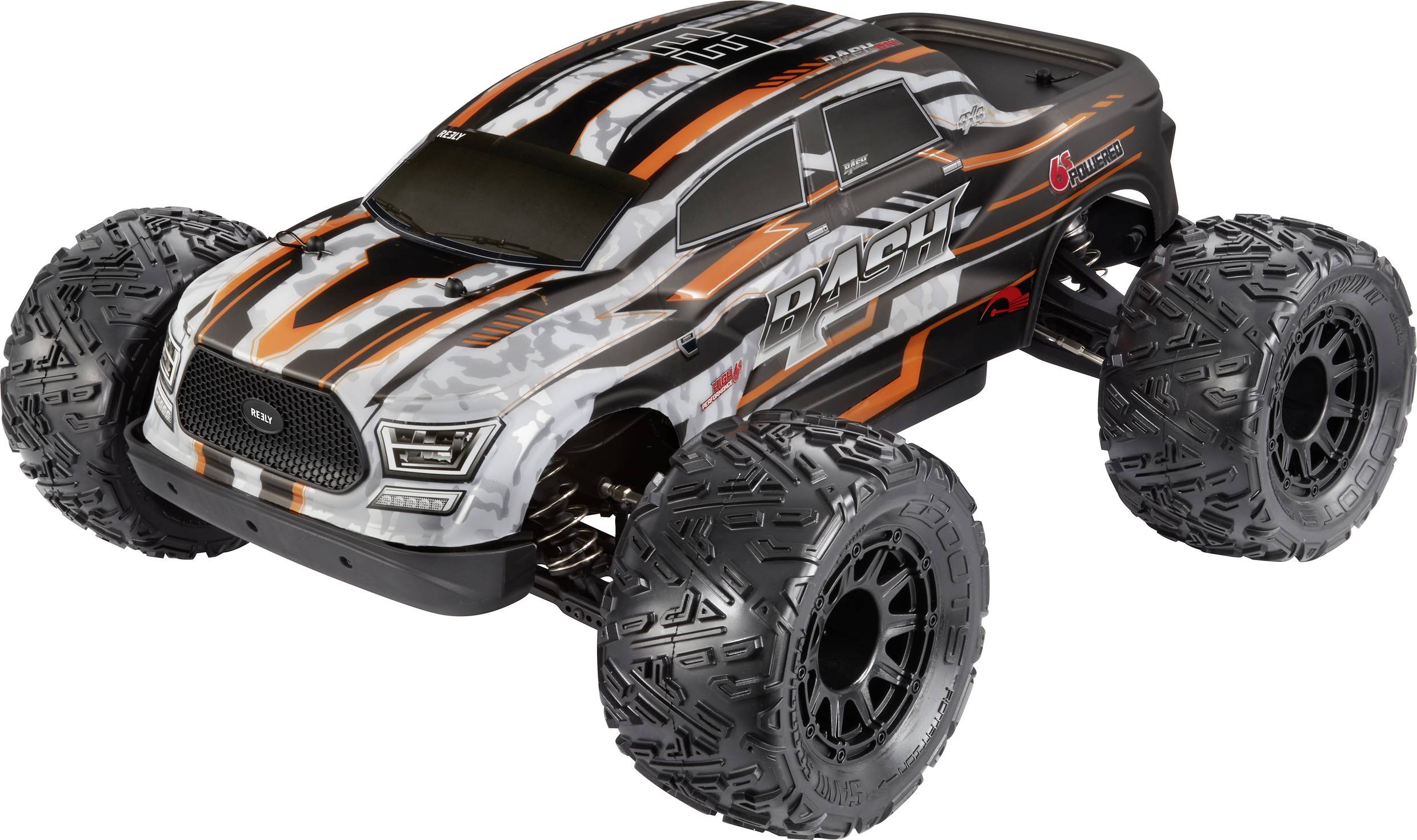 Reely Bash 6S Brushless 1:8 RC model car Electric Monster truck 4WD RtR 2,4 GHz