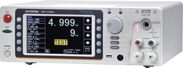 GW Instek GPT-15004 AC/DC/IR/GB Safety tester