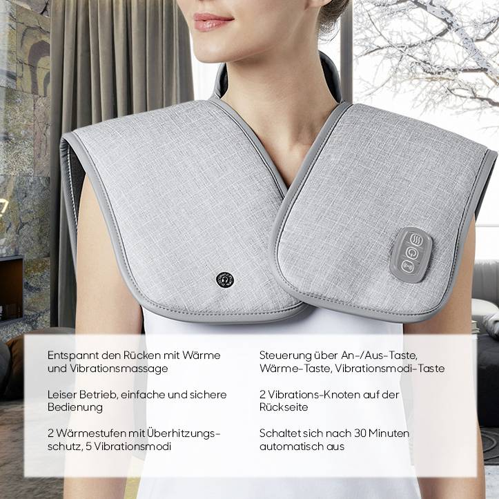 Sharper Image Neck and shoulder heat pad-3