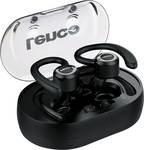 Lenco EPB-460BK Sports In-ear headset Bluetooth® (1075101) Black Headset, Ear clip, Sweat-resistant